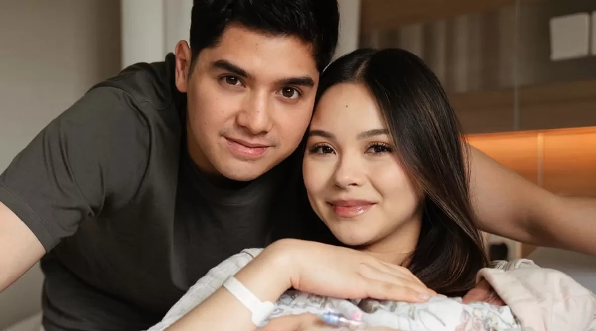 Potret Al Ghazali dan Alyssa Daguise menyambut kelahiran anak pertama yang diberi nama Soleil Zephora Ghazali  (Instagram/alyssadaguise)