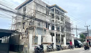 Pembangunan Kantor Kelurahan Serua Depok Molor, Kontraktor Didenda Rp120 Juta