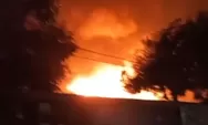 Heboh Terdengar Dentuman Keras, Gudang Gas Elpiji di Deli Serdang Terbakar