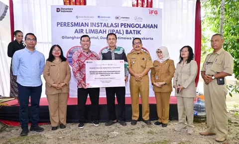IFG bangun IPAL di Bantul, dorong industri batik ramah lingkungan