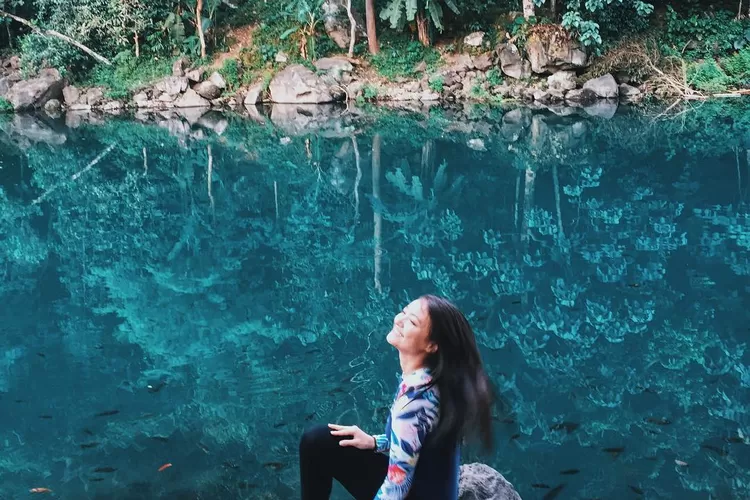 3 rekomendasi wisata di Majalengka (Sumber - Telaga Nila : Instagram @patrishiela)