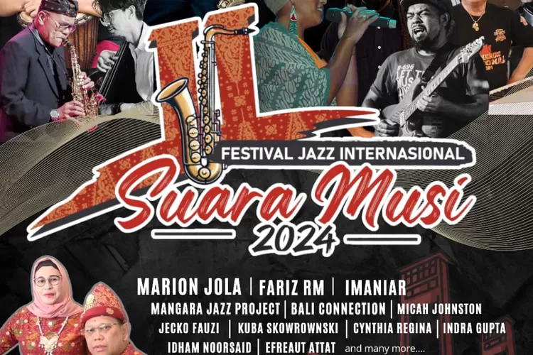 Festival Jazz Internasional Suara Musi 2024 (dok)