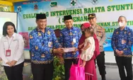 10 Balita di Kota Bambu Selatan Diberikan Bantuan Makanan Tambahan
