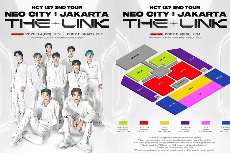 Tiba Tadi Malam NCT 127 Siap Menggelar Konser Di Jakarta Hari Ini ...