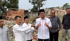 Wakil Walikota Depok Tinjau Lokasi Pembangunan Kantor Kelurahan Duser, Semoga Renovasinya jadi Top dan Keren!