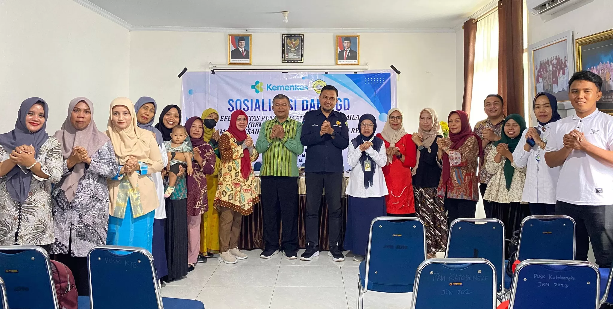 Dinkes Kota Baubau dan Poltekkes Kendari Sosialisasikan Aplikasi REMILA