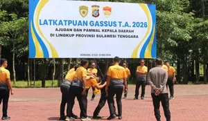 Biro SDM Polda Sultra Gelar Pelatihan Personel Ajudan dan Pamwal Kepala Daerah