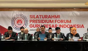 Forum Guru Besar Indonesia: Civitas Akademika Hindari Pernyataan yang Bawa Opini Politik Elektoral