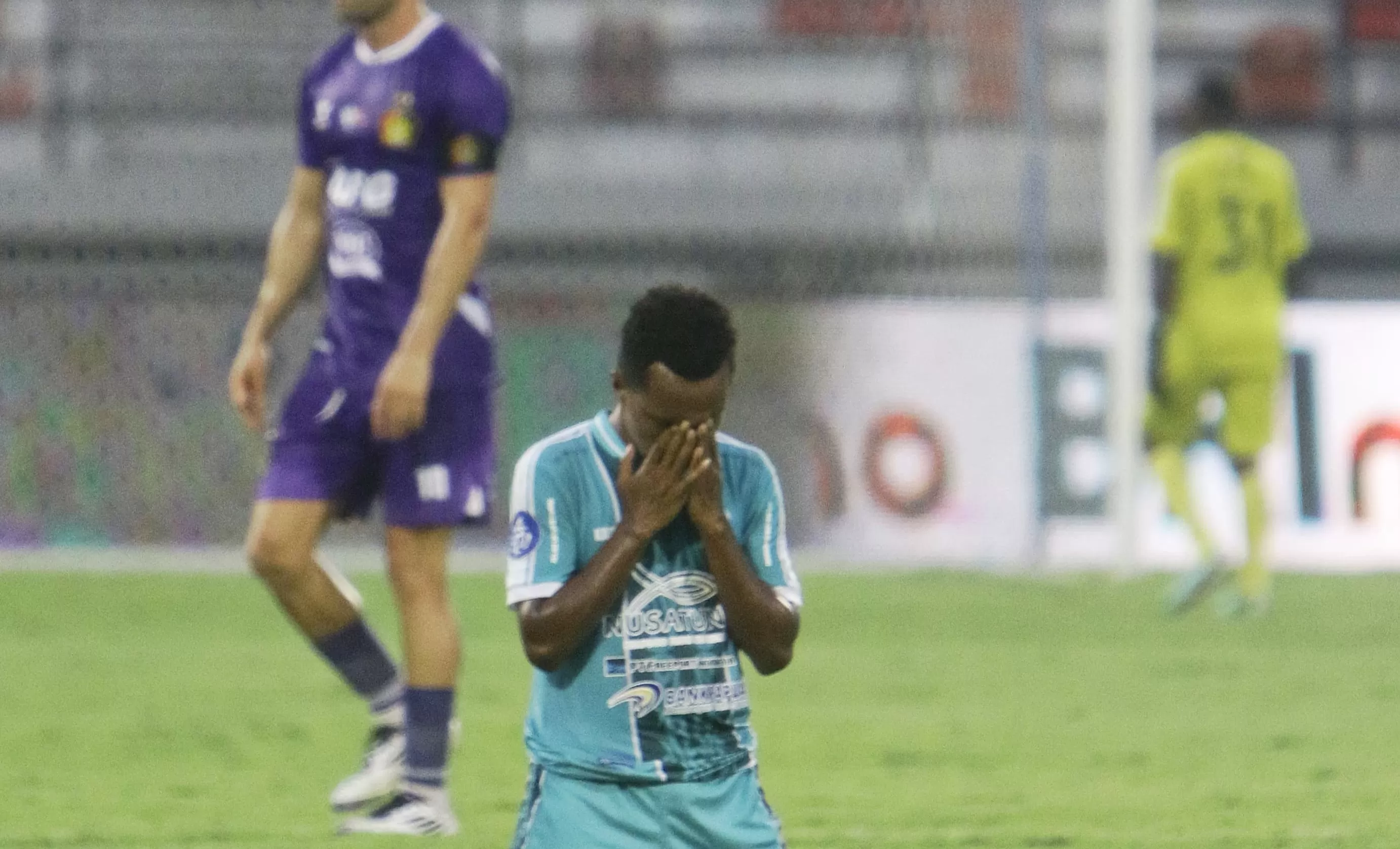 PSBS Biak vs Persik Kediri di Stadion I Wayan Dipta Bali berakhir imbang 1-1. (MO PSBS Biak)