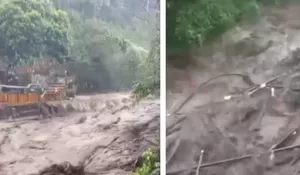 Banjir Bandang Terjang Wisata Guci Tegal, Kolam Air Panas Tersapu Arus Deras