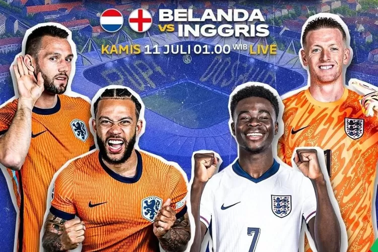 Ilustrasi Belanda vs Inggris (Instagram.com/@rctisports)