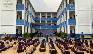 Libatkan 100 Murid, SMPN 23 Depok Patenkan Jiwa Kepemimpinan Siswa
