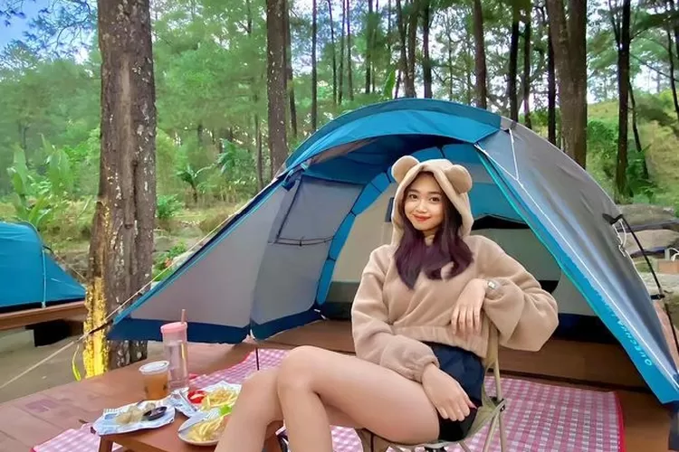 Glamping ala Korea yang hanya ada di Jolotundo Edupark Nganjuk. (Instagram @jolotundoedupark)
