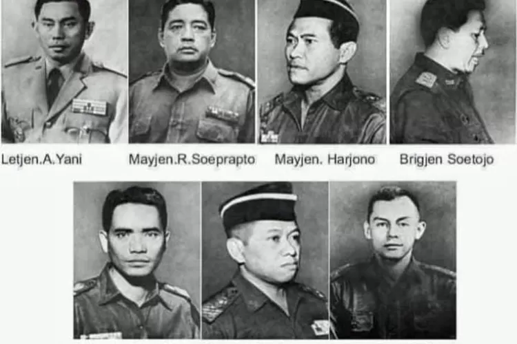 Mengenal 7 Pahlawan Revolusi Yang Menjadi Korban Peristiwa G30S PKI ...