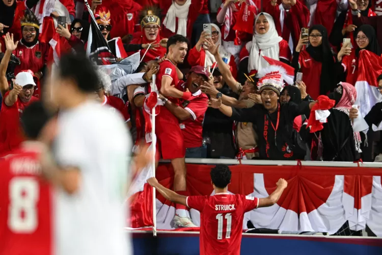 Timnas Indonesia U-23 kalah dari Irak 1-2 di perebutan tempat ketiga Piala Asia U-23 2024. (pssi)