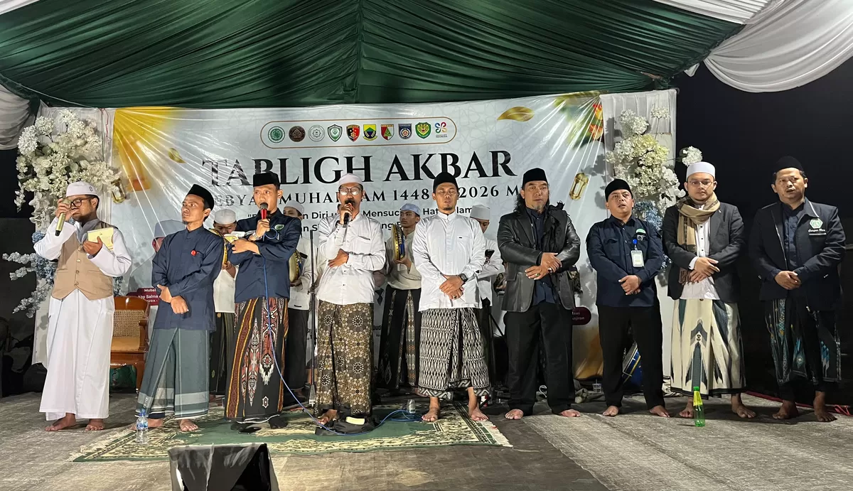 Momentum pergantian tahun baru Islam di Desa Sukanagalih disambut dengan gelaran religius. (FOTO: Ist)