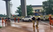 Tumpahan Tanah di Jalan HOS Cokroaminoto Berhasil Dibersihkan