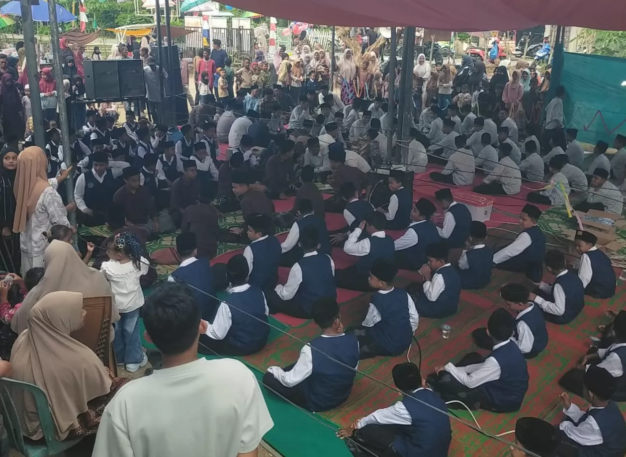 Sinergi Geuchik M. Julfan dan Pemuda Meunasah Ketapang, Sukses Gelar Santunan Yatim dan Kenduri Maulid