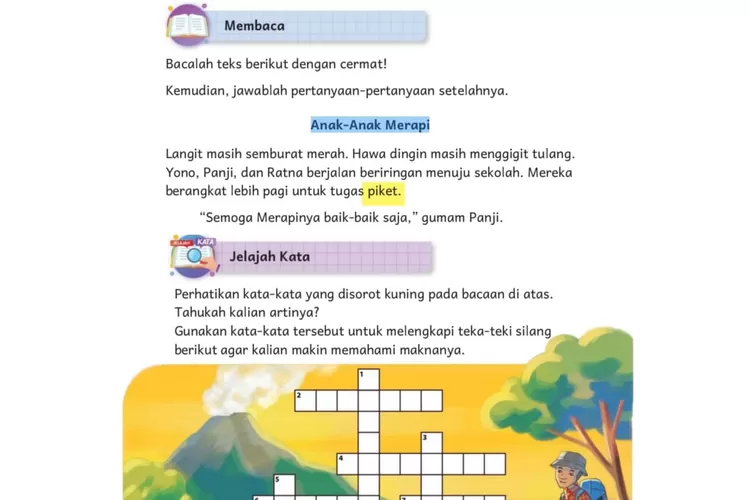 10 Bocoran Kunci Jawaban Soal Bahasa Indonesia Kelas 4 SD Semester 1 ...