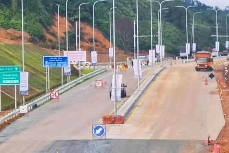 Ilustrasi jalan tol di Jambi dan Sumatera Selatan yang juga merupakan rangkaian Jalan Tol Trans Sumatera (JTTS) sedang dikebut agar perjalanan menuju Jakarta bisa jauh lebih singkat (Instagram: Kementerian PUPR)