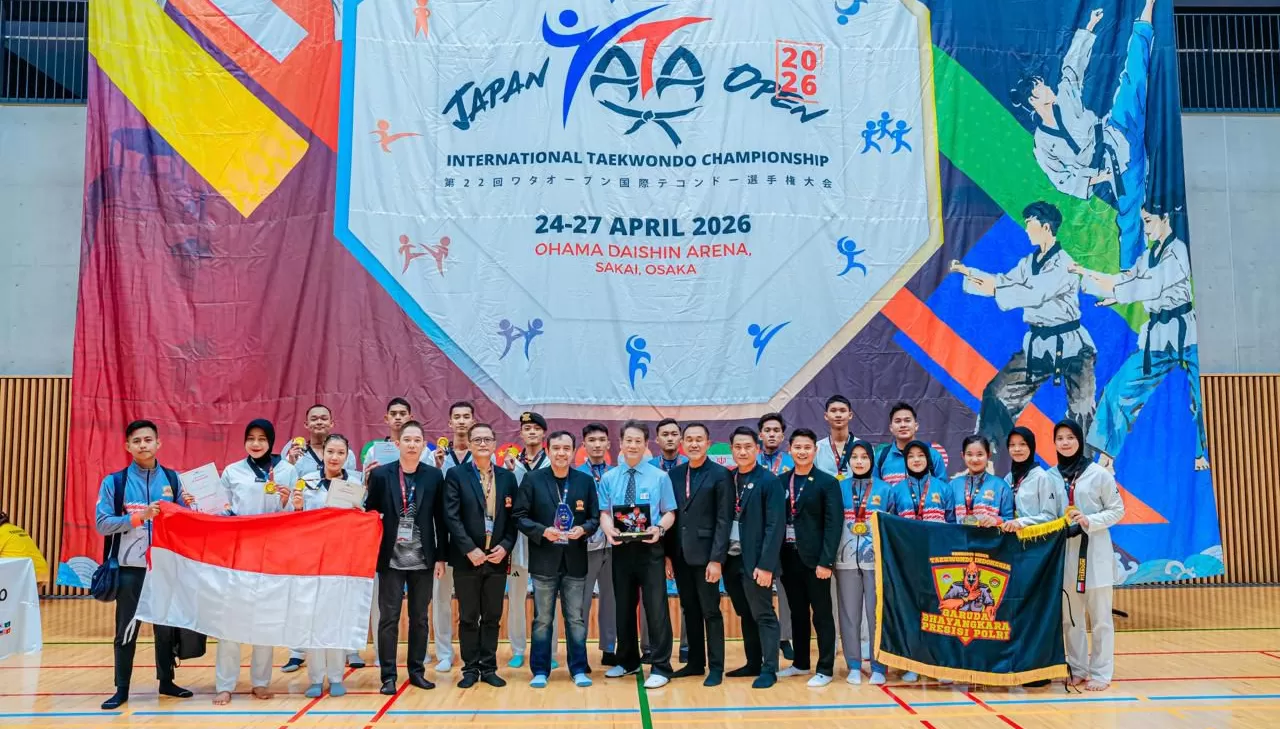 Tim Taekwondo Polri raih juara umum The 22nd WATA Open International Taekwondo Championship