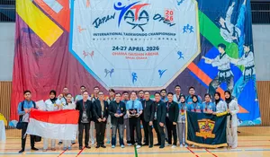 Jadi Juara Umum, Kontingen Polri Borong 21 Mendali di Ajang The 22nd WATA Open International Taekwondo Championship