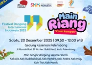 Festival Dongeng Internasional 2025 Hadir di Palembang, Angkat Tema “Kisah Rempah”