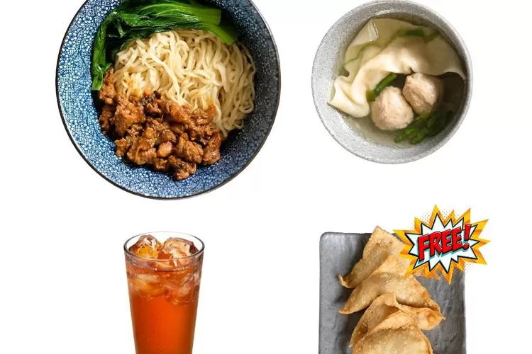 Makan bakmi enak sambil suit, jika menang kamu bisa dapat menu tambahan. (@Bakmi96Bandung)