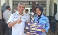 Wakili Jawa Barat di LKS Nasional, Siswi SMK Cianjur Dapat Apresiasi