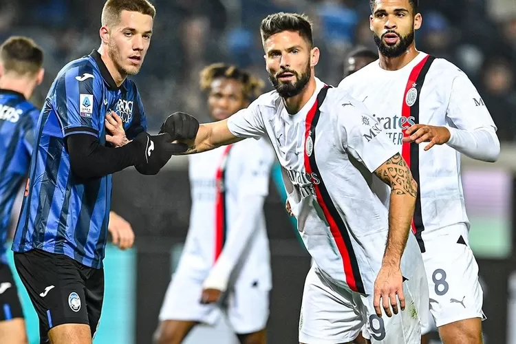 AC Milan kembali menelan pil pahit usai dikalahkan Atalanta 3-2 di lanjutan Liga Italia (Serie A) 2023/2024, Minggu (10/12/23) dini hari WIB (Instagram @acmilan)