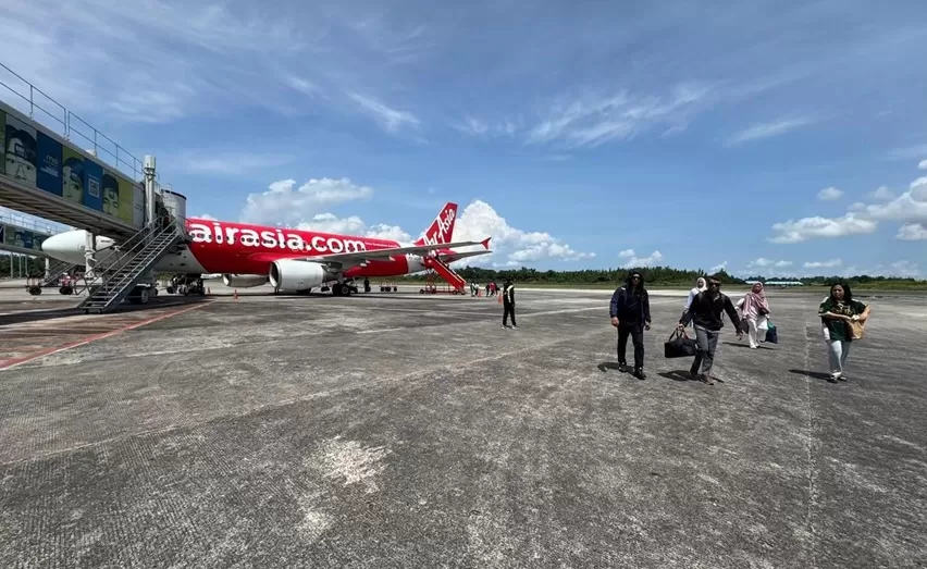 Pemkot Tarakan berharap AirAsia kedepannya bisa membuka rute internasional dari Bandara Internasional Juwata Tarakan