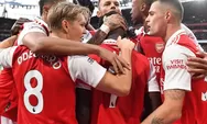 Arsenal Sukses Duduki Peringkat Kedua Klasemen Usai Bungkam Liverpool di Liga Inggris