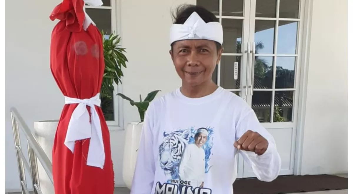 Andi Syarif Hidayatulloh saat menyampaikan tuntutan transparansi seleksi pimpinan BAZNAS Cianjur di Pendopo Pemkab Cianjur. (Ist)
