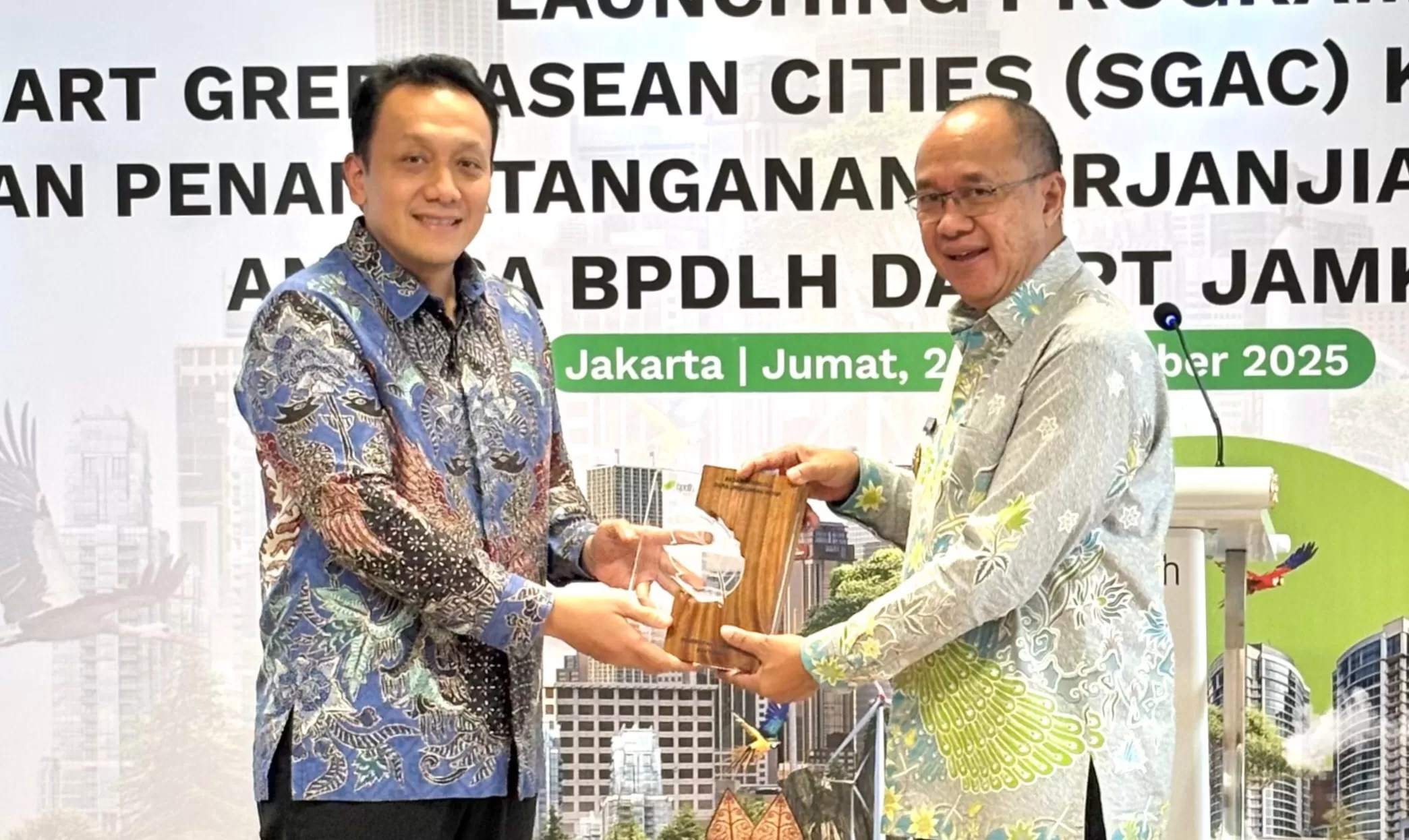 Bupati Sadewo saat Launching Program Seed Grant  (Ist)