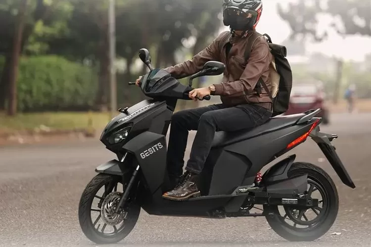 Ilustrasi Motor Listrik (@gesits)