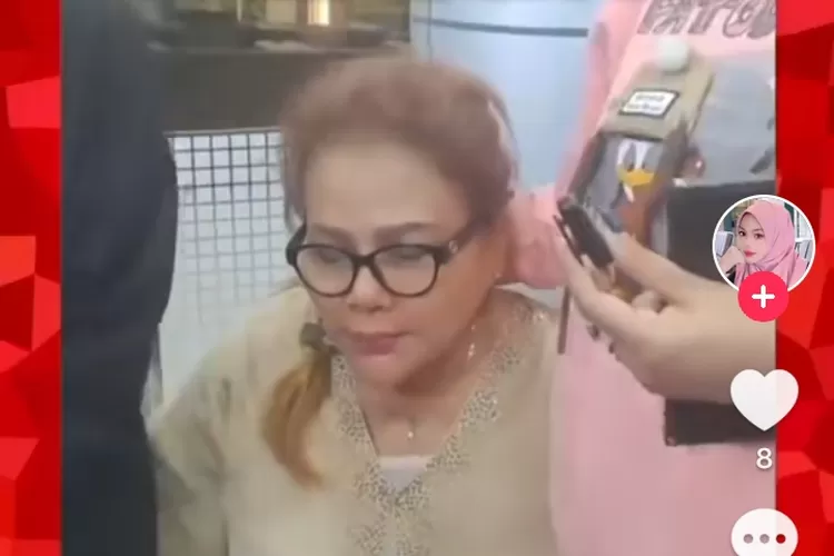 Eva Manurung mengaku sudah ada firasat aneh sebelum Virgoun ditangkap polisi (Tangkap layar Tiktok Wanda Khair)