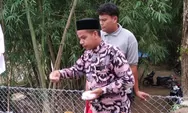 Tradisi Peusejuek Menandai Tuntasnya Pembangunan Jembatan Garuda Desa Teungoh di Aceh Utara