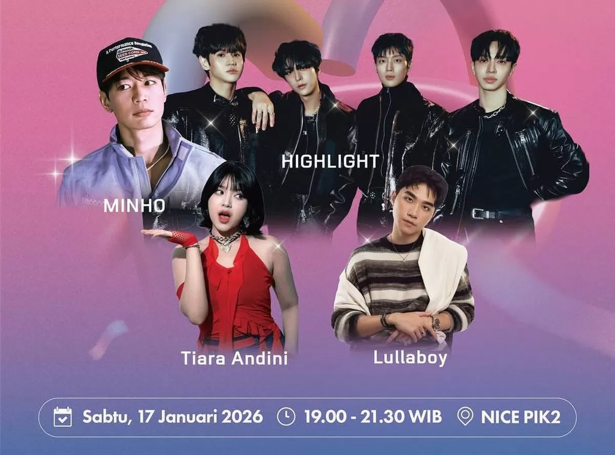 H-4 Menuju HUG K-Pop Concert 2026: Ada Minho SHINee, HIGHLIGHT, Hingga Tiara Andini di NICE PIK2!