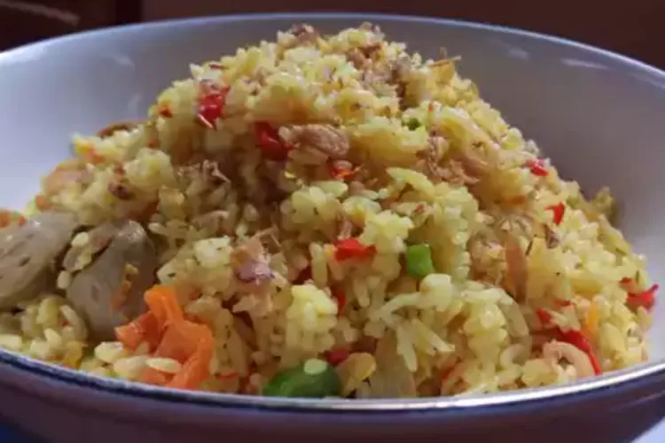 Ilustrasi sepiring nasi goreng Rosemary  (Elizabeth Widowati )