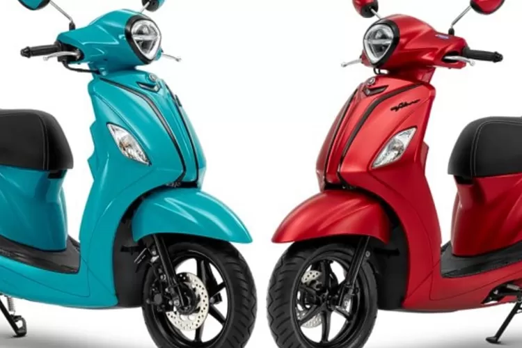 MIRIP BANGET VESPA MATIC! Yamaha Rilis Motor Matic Baru Saingi Suzuki ...