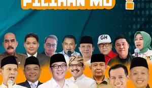 Hasil Polling Sementara Calon Wali Kota dan Bupati Bogor, Sekpri Istri Jokowi Tertinggi di Kota Bogor, Gunawan Hasan Mencuat di Kabupaten Bogor