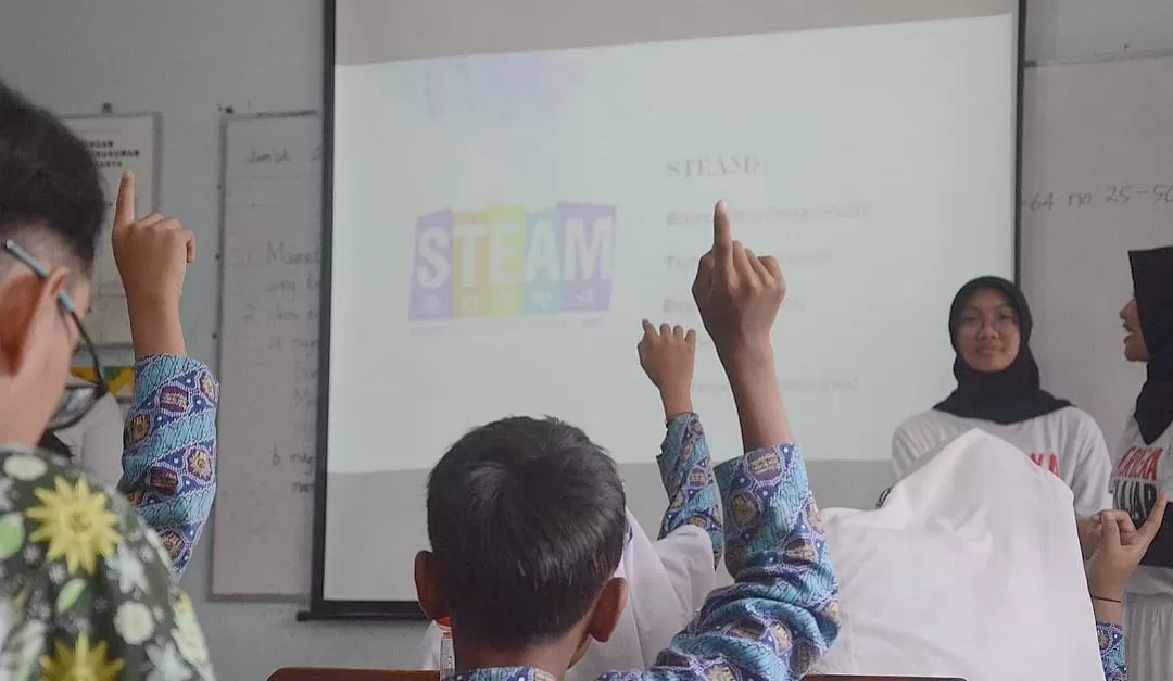 Proyek sosial BIM di salahsatu SD (Ist)