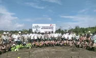 Galakkan Pelestarian Pesisir, PT Tamaco Graha Krida Tanam 500 Mangrove di Umbele, Morowali