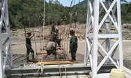 Progres Pembangunan Signifikan, Jembatan Gantung 120 Meter di Burlah Aceh Tengah Segera Sambungkan Empat Desa