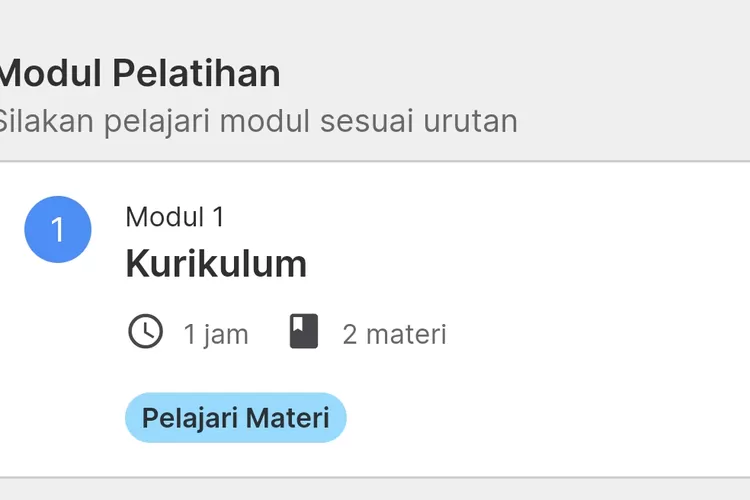 25 KUNCI JAWABAN POST TEST MODUL 1 KURIKULUM MERDEKA, Pelatihan Mandiri ...