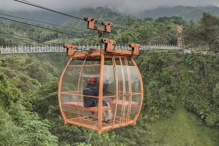 Wisata Girpasang: Jembatan Gantung Yang Viral Di Lereng Gunung Merapi ...