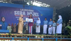 Launching Sera Mijel, SD se Kecamatan Sukmajaya Depok Kumpulkan 3.660 Liter