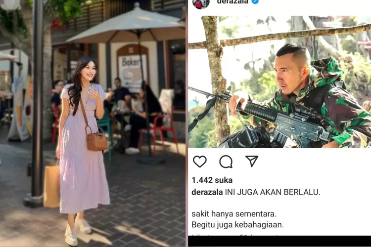 Masih Galau, Muhammad Fardhana Curhat di Sosial Media Saat Ayu Ting Ting Asik Liburan ke Disneyland  (GenzDaily/dok: Instagram @lambe__danu @ayutingting92)