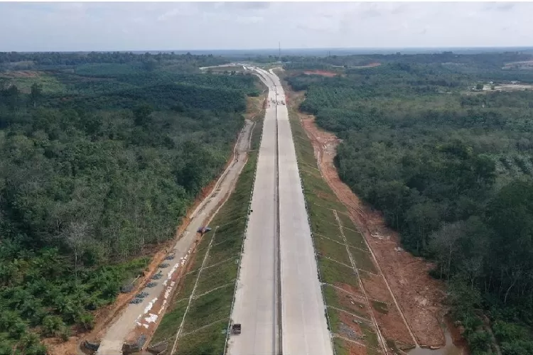 Ilustrasi Jalan Tol Pekanbaru-Rengat di Provinsi Riau yang direncanakan memiliki panjang 206 kilometer. Jalan tol ini bagian dari Jalan Tol Trans Sumatera (JTTS). (Instagram: pupr_bpjt)