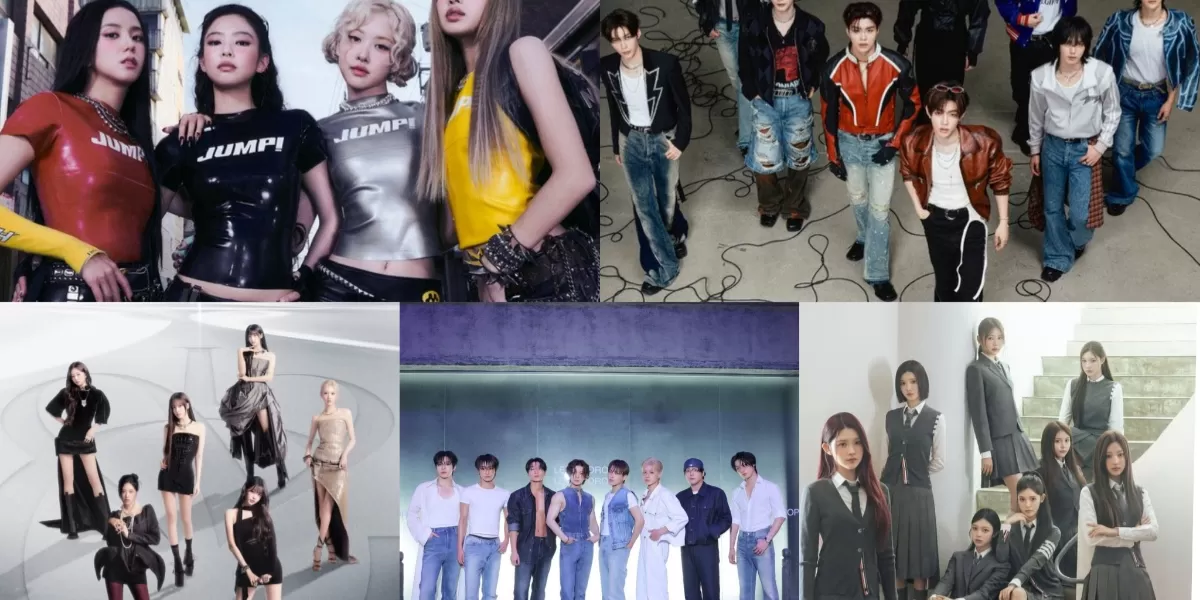Idol K Pop segera Comeback Februari 2026 (Kolase Foto Tangkap Layar )